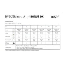 Load image into Gallery viewer, Hayfield Pattern 10598