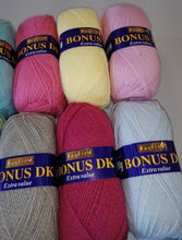 Load image into Gallery viewer, Sweet Blossom Blanket CAL yarn pack: (Hayfield Bonus DK)