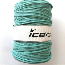 Load image into Gallery viewer, Upcycled Fabric yarn: Light Emerald Green