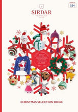 Load image into Gallery viewer, SIRDAR CHRISTMAS SELECTION BOOK TO KNIT & CROCHET - BOOK NO. 554