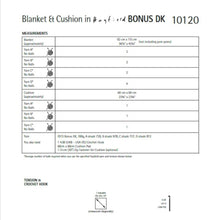 Load image into Gallery viewer, Hayfield Bonus DK Crochet Blanket Kit Design No. 10120