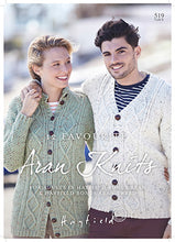 Load image into Gallery viewer, Hayfield 12 Favourite Aran Knits Book 519