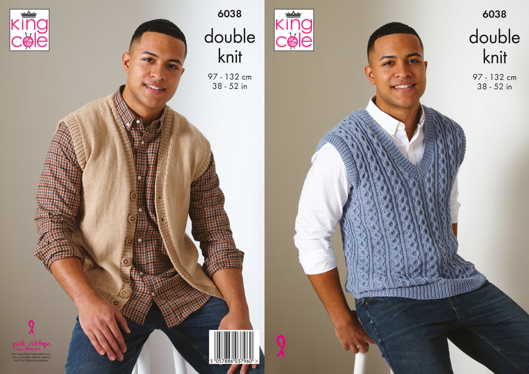 King Cole Pattern 6038