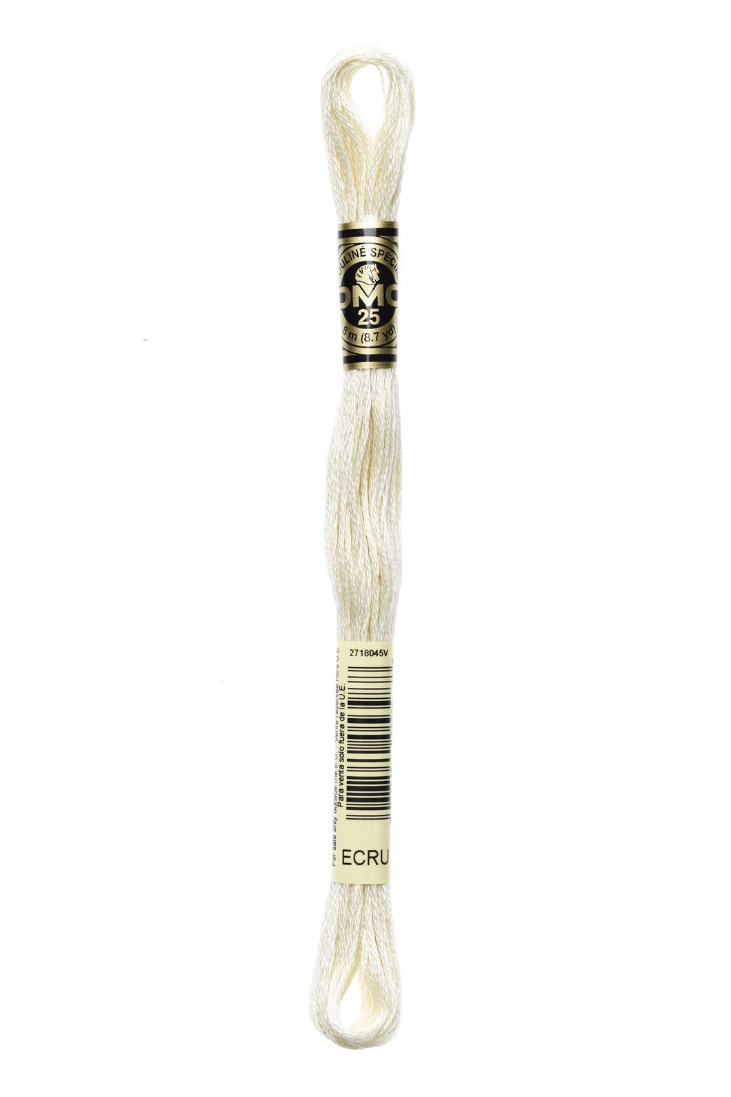 DMC Stranded Cotton Thread:  ECRU