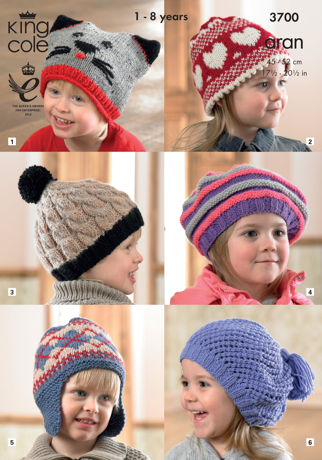 King Cole Pattern 3700
