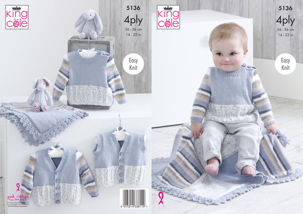 King Cole Pattern 5136