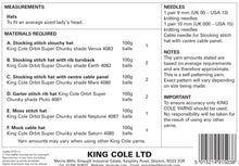 Load image into Gallery viewer, King Cole Pattern 5173
