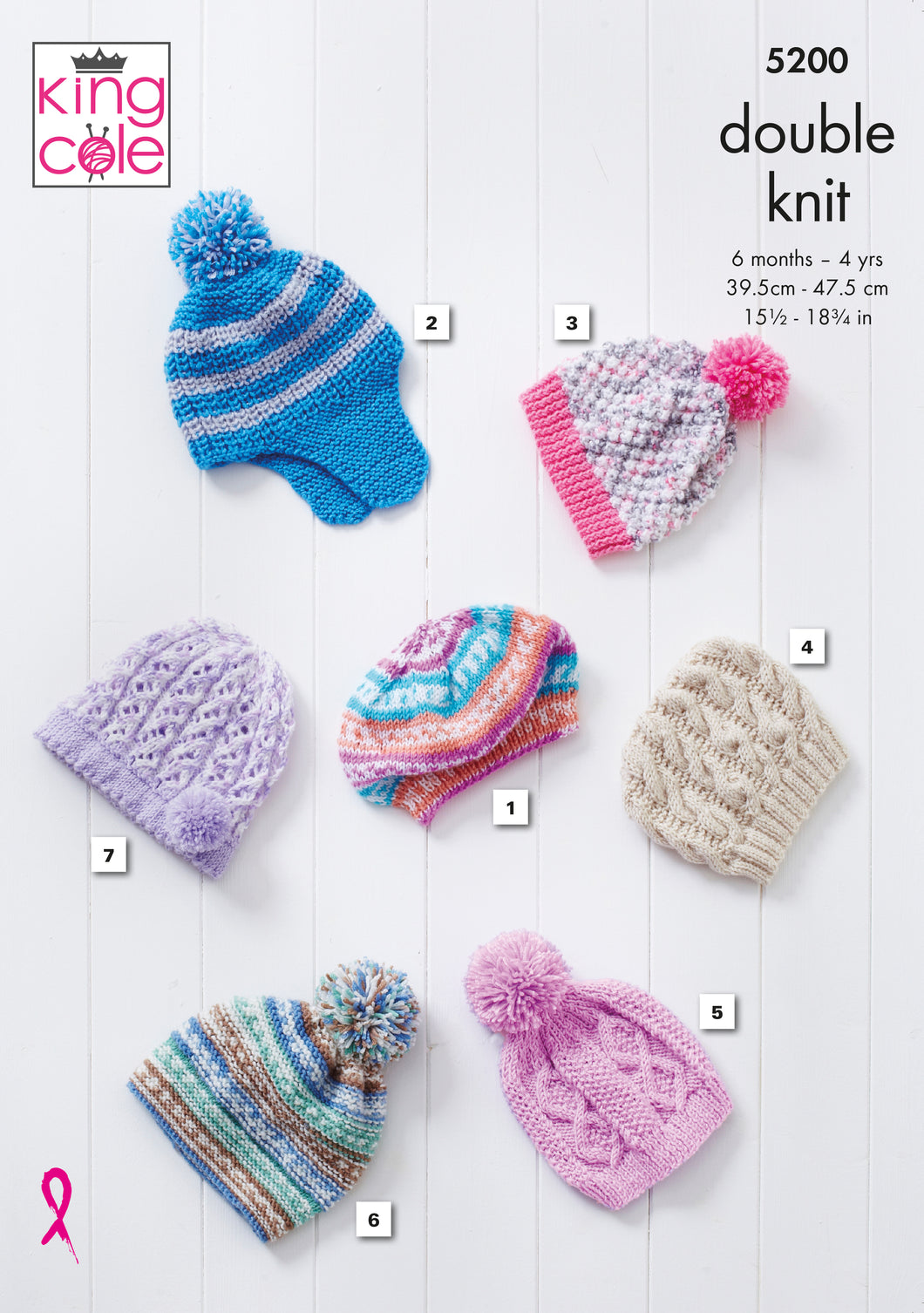 King Cole Pattern 5200