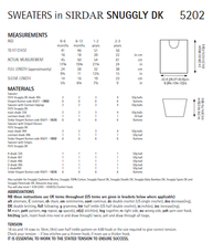 Load image into Gallery viewer, Sirdar Pattern 5202
