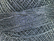 Load image into Gallery viewer, Camellia Fine Crochet Thread:  Grey/Silver

