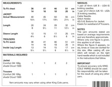 Load image into Gallery viewer, King Cole Pattern 5418
