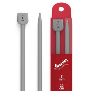 Essentials Plastic Knitting Pins –  7.00mm/30cm