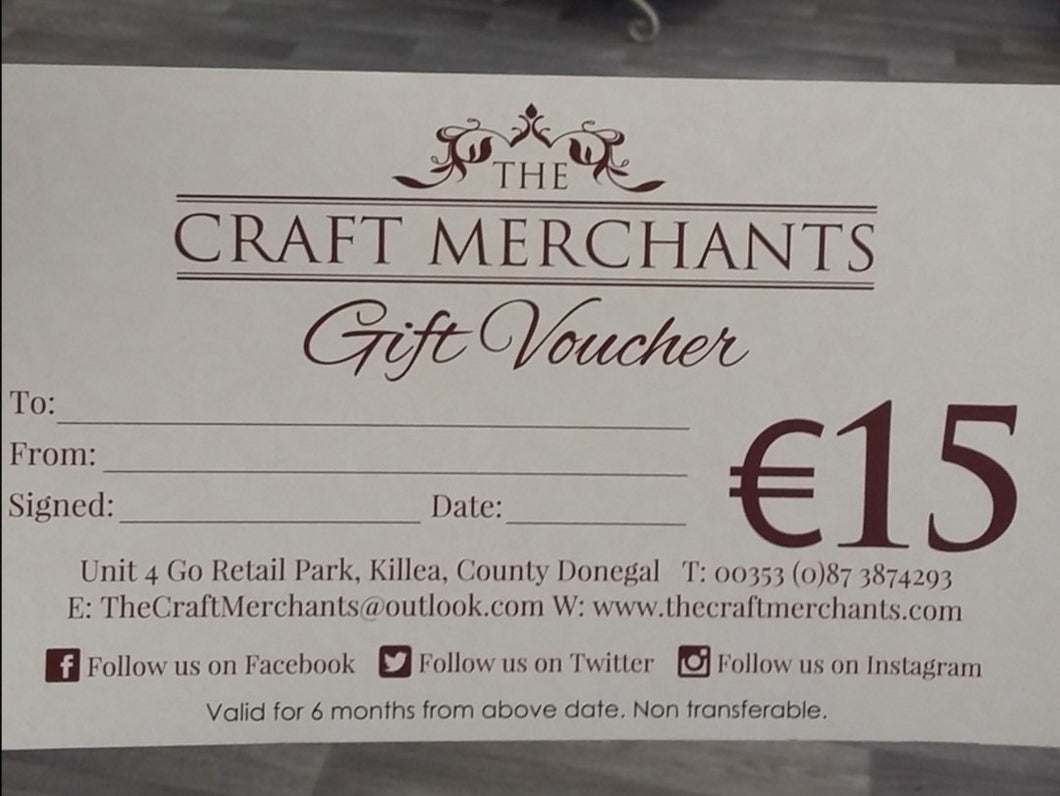 The Craft Merchants Gift Card