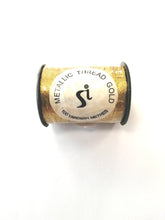 Load image into Gallery viewer, Metallic Gold/Silver Thread - (100 yds)
