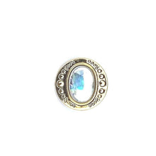 Load image into Gallery viewer, Gold-coloured/Translucent Round Button - (23mm)
