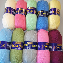 Load image into Gallery viewer, Sweet Blossom Blanket CAL yarn pack: Hayfield Bonus DK (Alternative colour combination)
