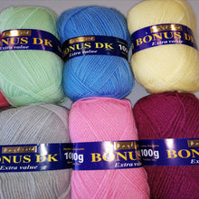 Load image into Gallery viewer, Sweet Blossom Blanket CAL yarn pack: Hayfield Bonus DK (Alternative colour combination)
