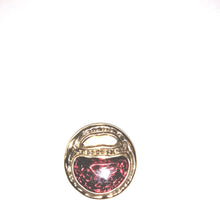 Load image into Gallery viewer, Gold/Red Round Button - (20mm)
