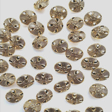 Load image into Gallery viewer, Gold-coloured Round Button (25mm/20mm/15mm)

