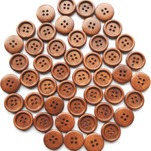 Load image into Gallery viewer, Small wooden 4-Hole button (20mm)
