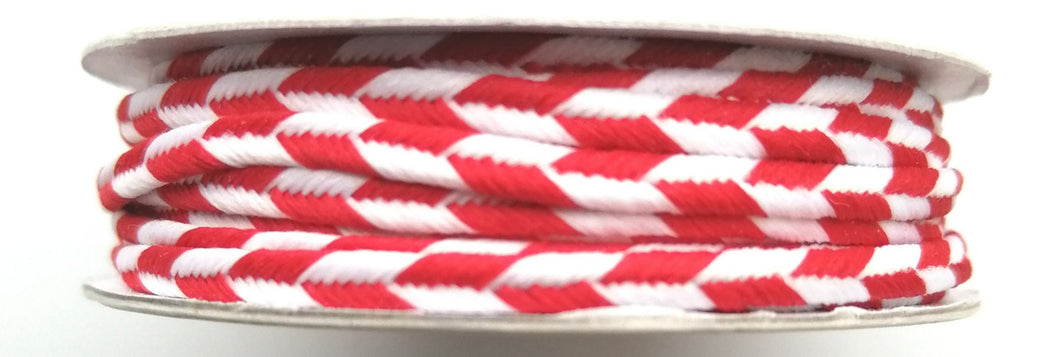 Rico Red/White Drawstring: (2m)