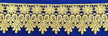 Load image into Gallery viewer, Guipure 3&quot; Yellow Lace:  (per Metre)
