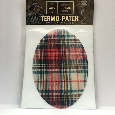 Iron-on Patch x 2 - Scottish Checks (300)