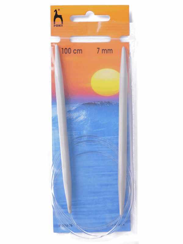 Pony Circular Knitting Needle - 7mm/100cm (40in)