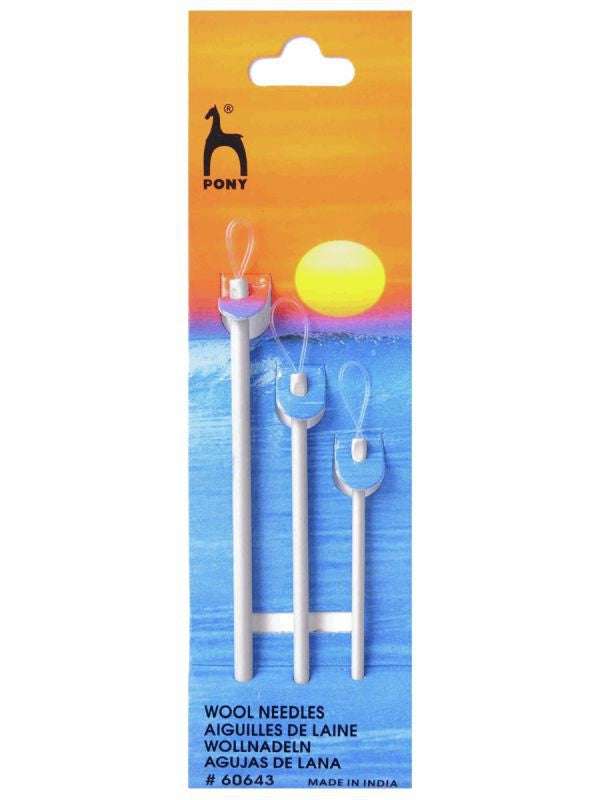 Pony Wool Sewing Needles - Aluminium