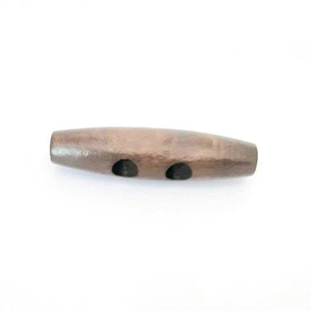 Large Wooden 2-Hole Toggle Button (50mm)
