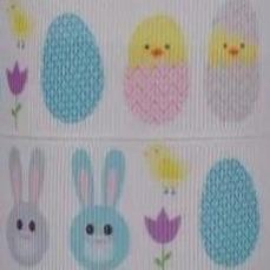 Easter Grosgrain Ribbon (22mm) x 1 Metre