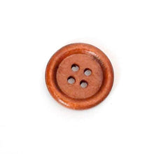 Load image into Gallery viewer, Small wooden 4-Hole button (20mm)
