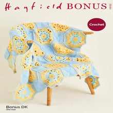 Load image into Gallery viewer, Hayfield Bonus DK Crochet Blanket Kit Design No. 10122
