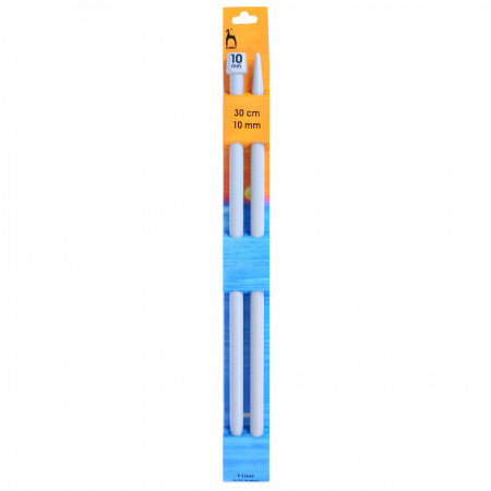 Pony Plastic Knitting Pins –  30cm:  10mm/9mm/6mm