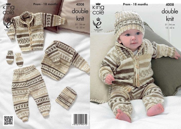 King Cole Pattern 4008