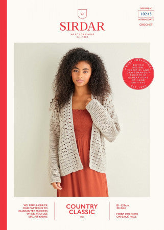Sirdar Crochet Pattern 10245